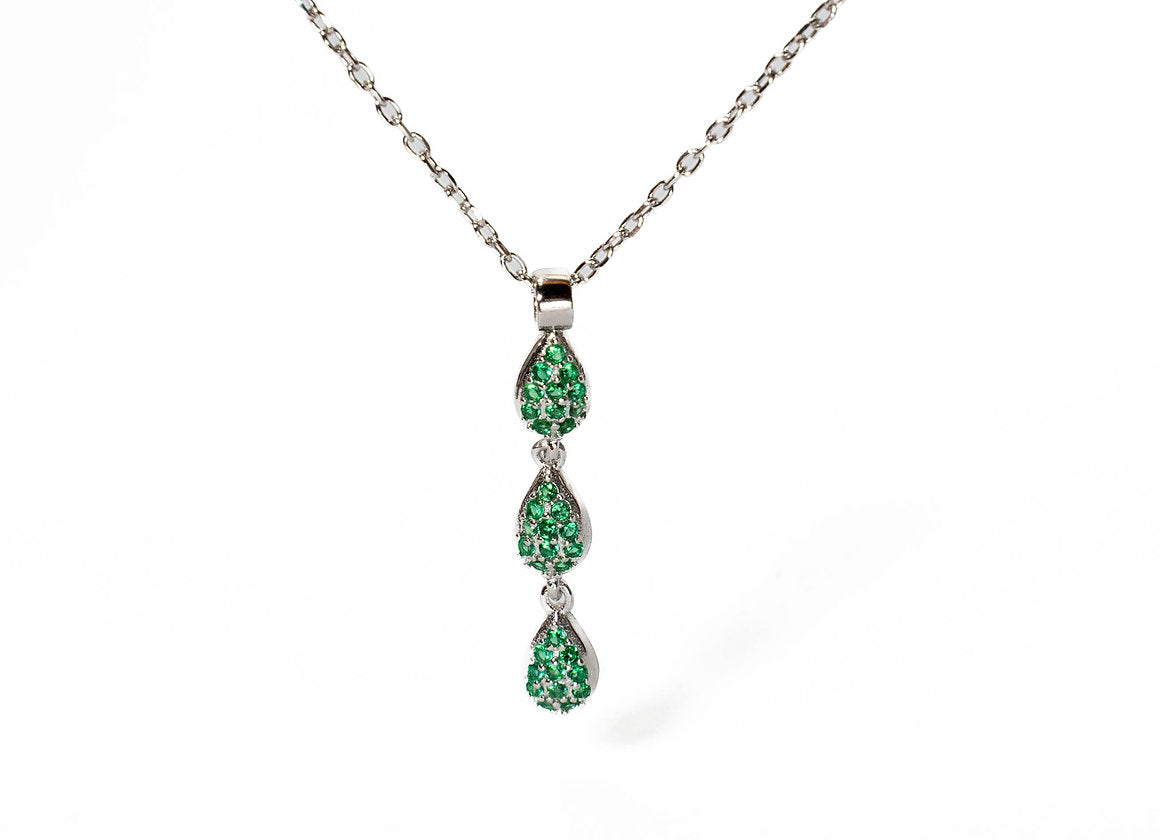 COLLANA OTTAVIA VERDE