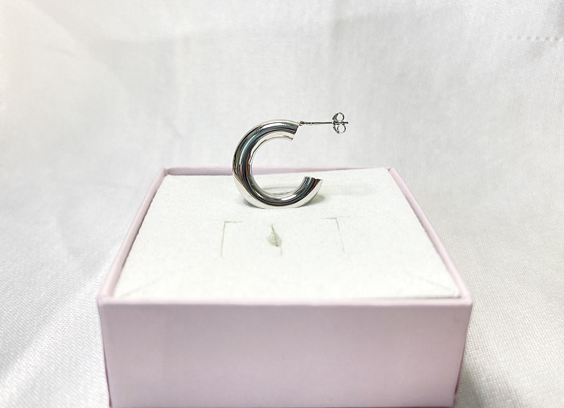 BIG HOOPS ARGENTO