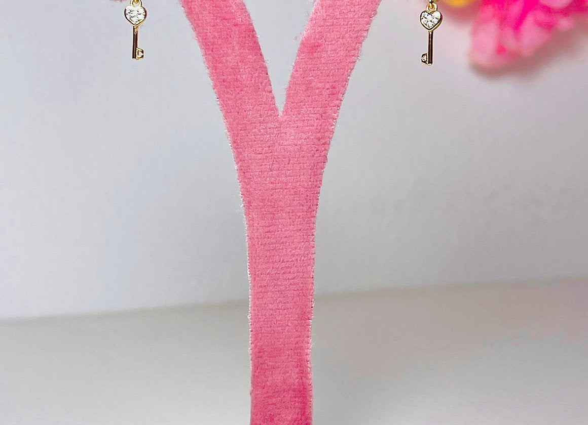 HOOPS CUORE CHIAVE ORO