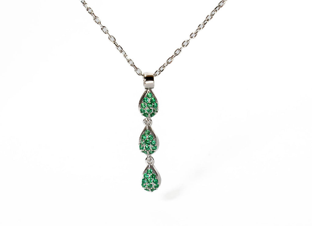 COLLANA OTTAVIA VERDE