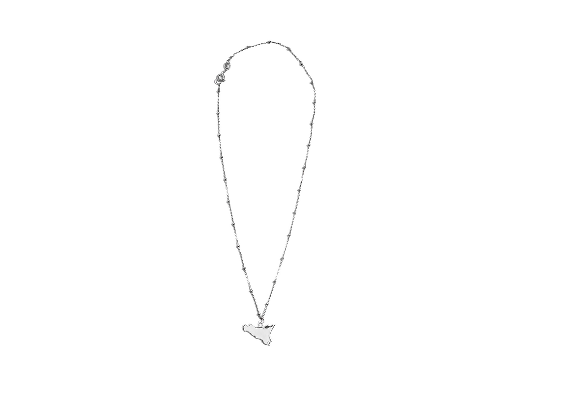COLLANA SICILIA ARGENTO