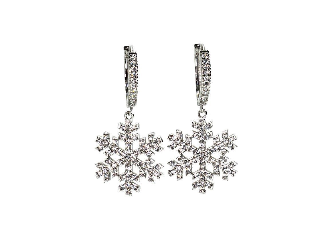 HOOPS SNOWFLAKES ARGENTO