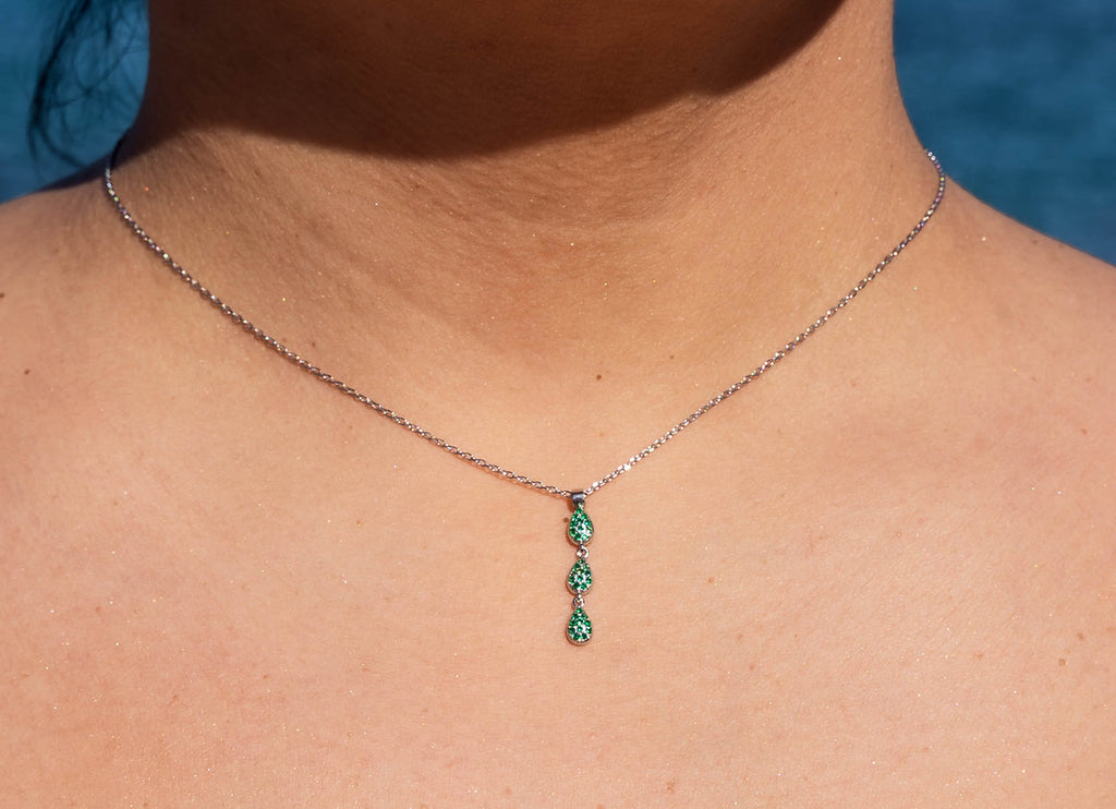 COLLANA OTTAVIA BLU