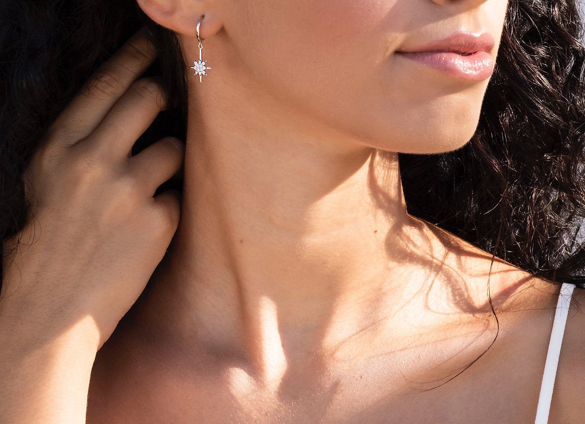 HOOPS LISCIO STELLA DEL NORD ARGENTO