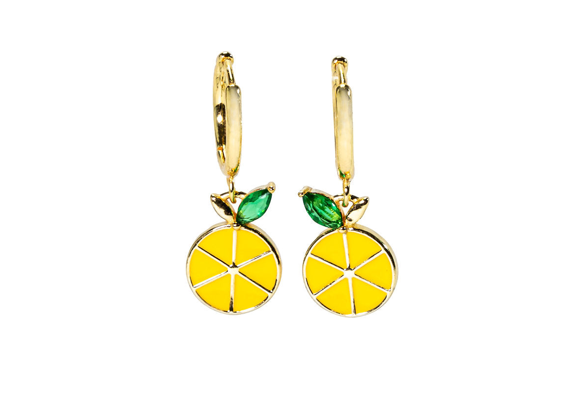 HOOPS LIMONE PLACCATO ORO