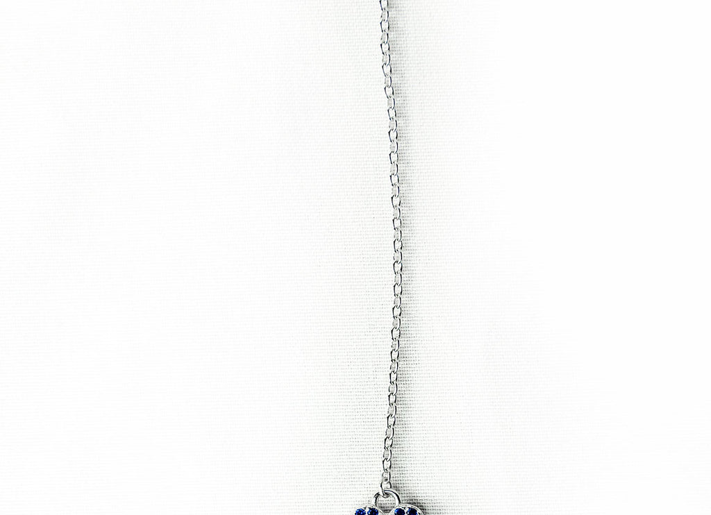 ANIMA CUORE BLU ARGENTO