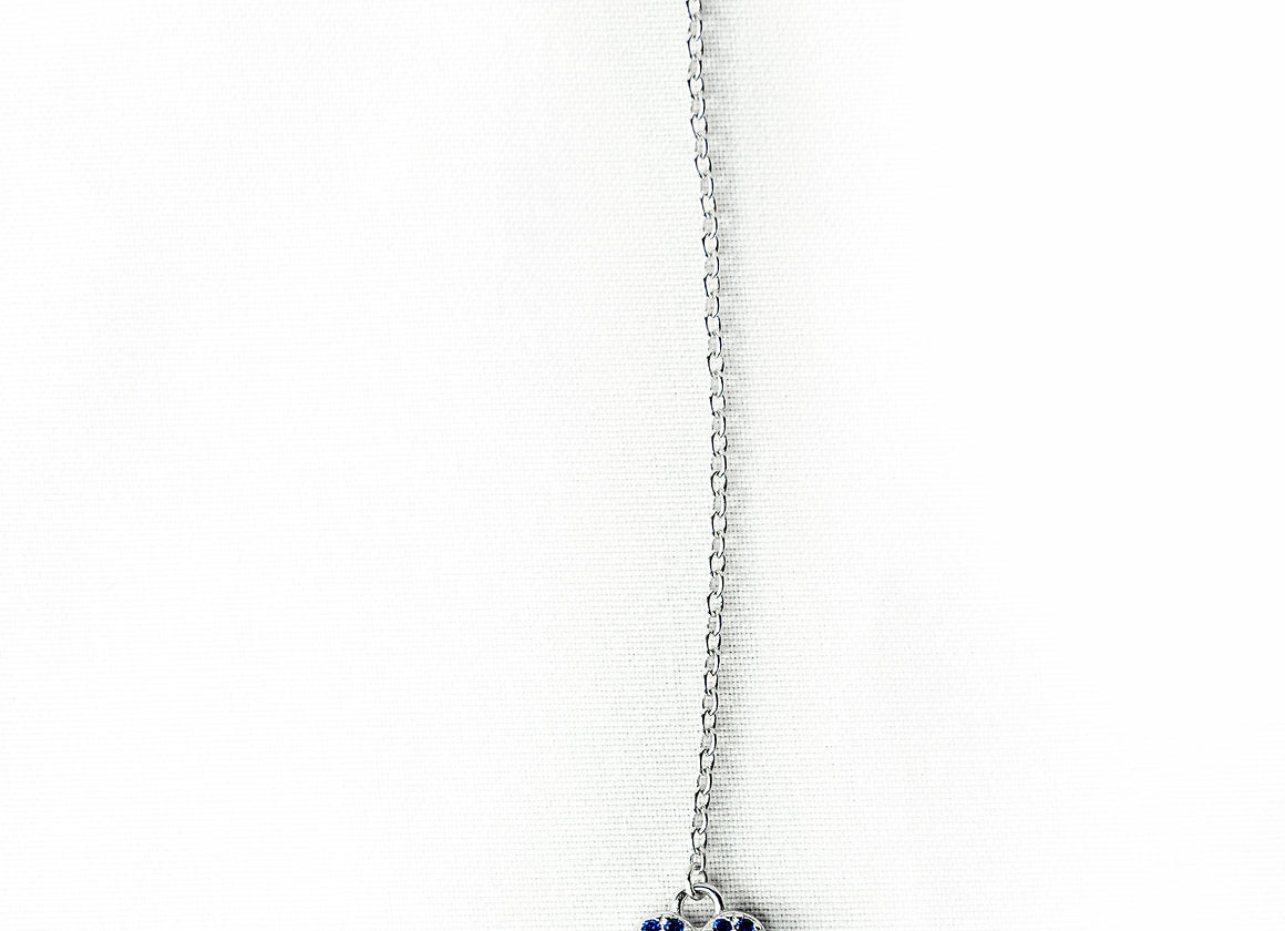 ANIMA CUORE BLU ARGENTO