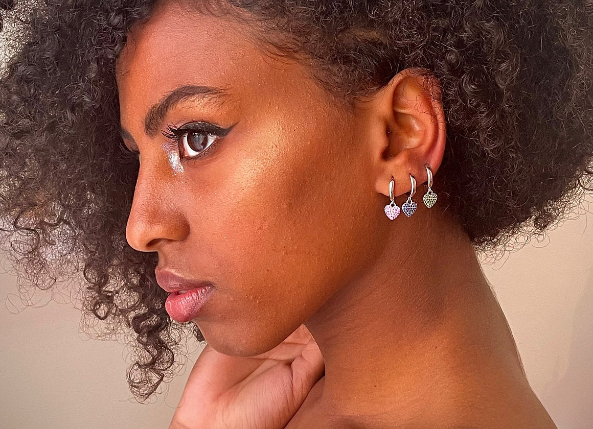 HOOPS ETERNUM FUCSIA ARGENTO