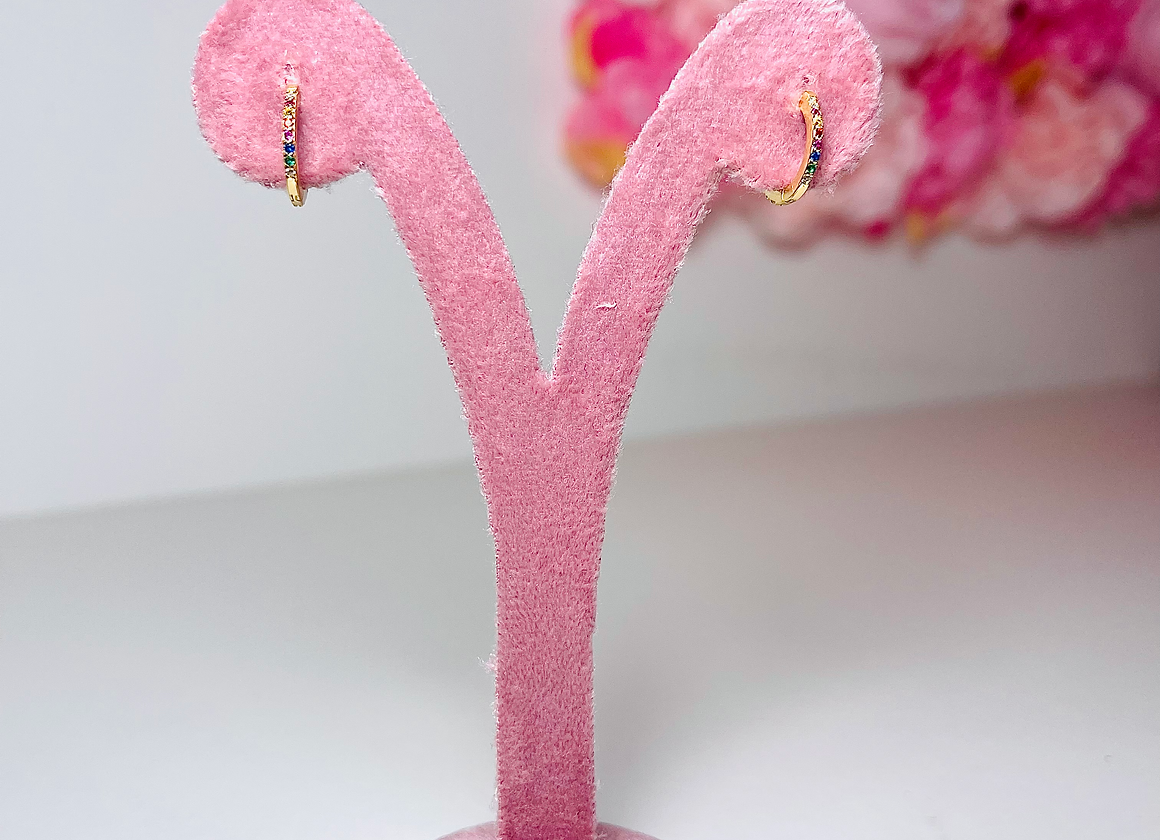HOOPS CLASSICO RAINBOW ORO