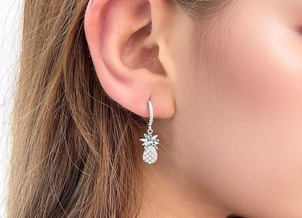 HOOPS ANANAS ARGENTO
