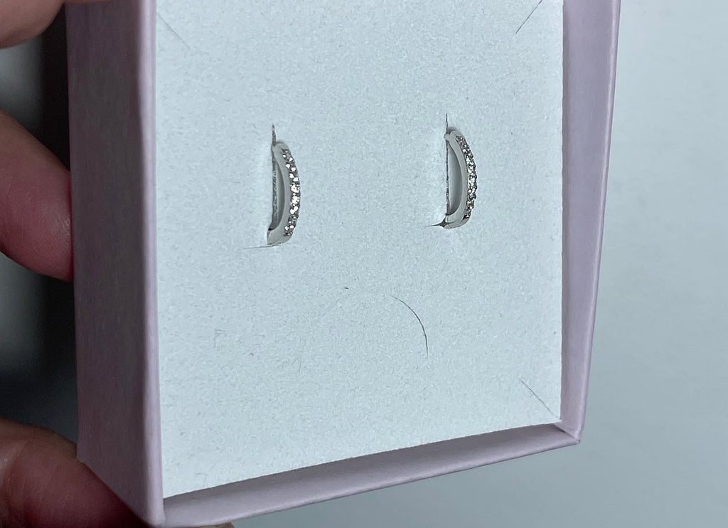 HOOP ZIRCONI SILVER