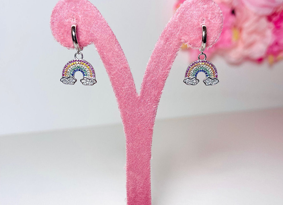 HOOPS RAINBOW ARGENTO