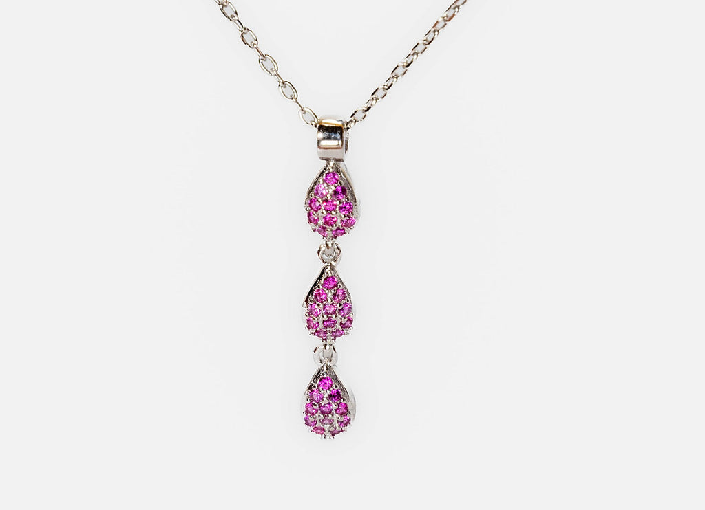 COLLANA OTTAVIA FUCSIA