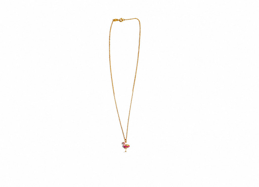 COLLANA FENICOTTERO PLACCATO ORO