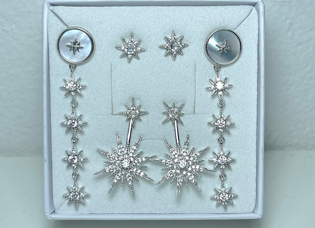 ORECCHINI POLAR ARGENTO