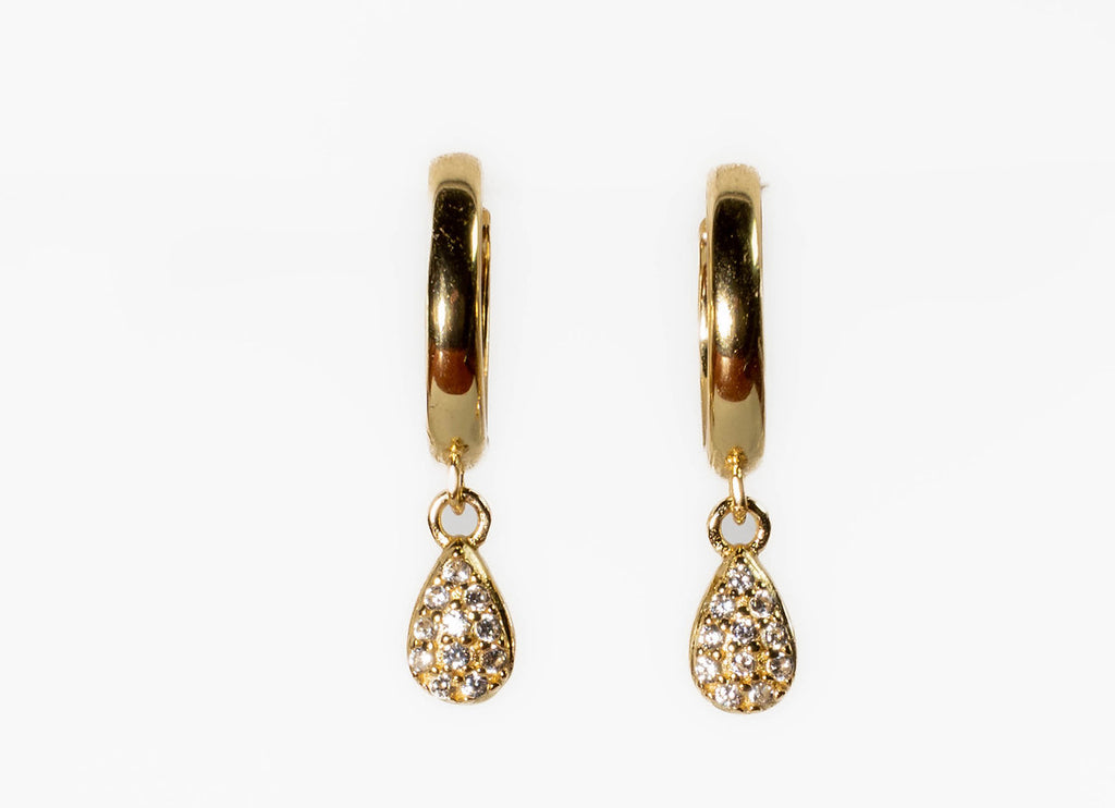 HOOPS OTTAVIA BIANCO , ORO