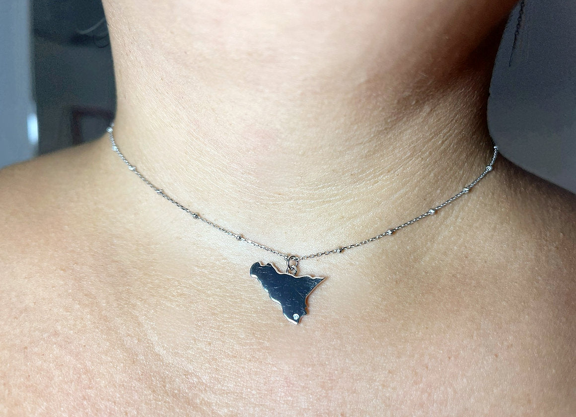 COLLANA SICILIA ARGENTO