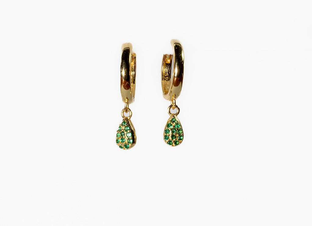 HOOPS OTTAVIA VERDE, ORO
