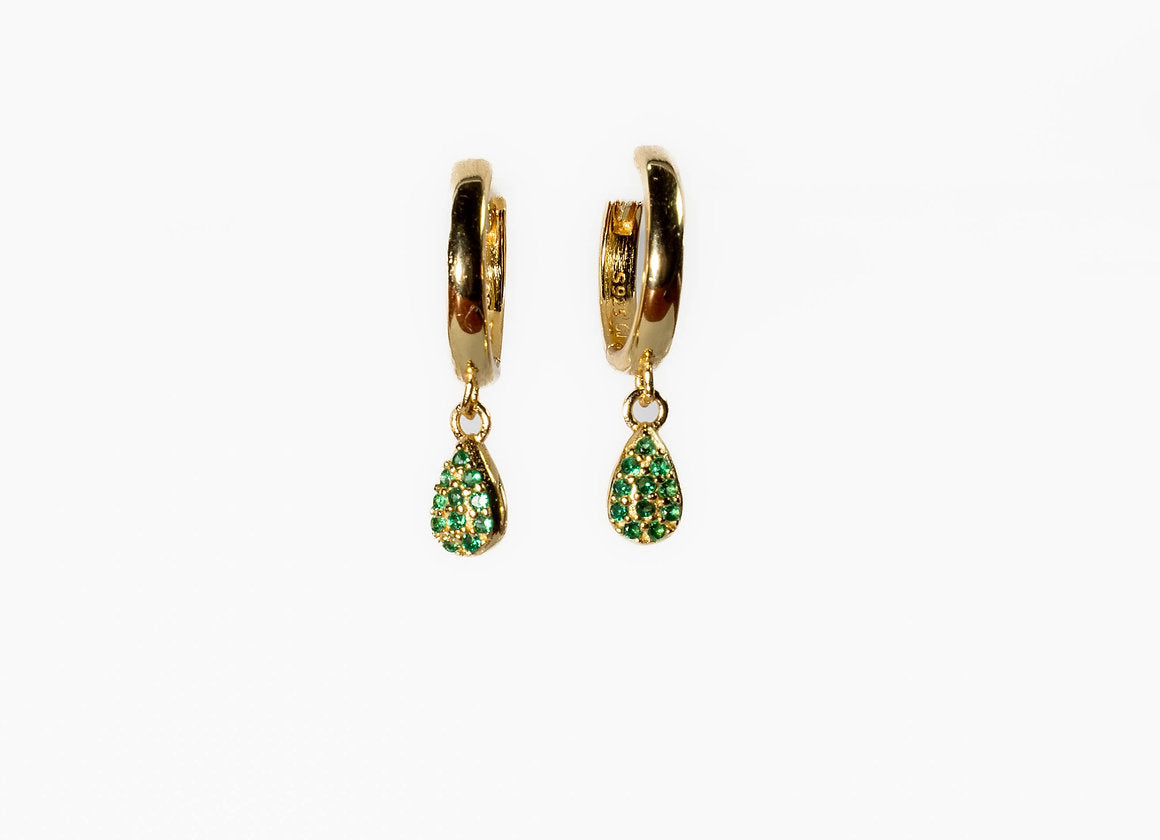 HOOPS OTTAVIA VERDE, ORO