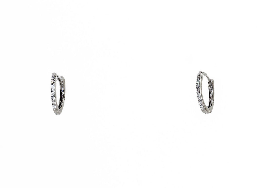 HOOP ZIRCONI SILVER