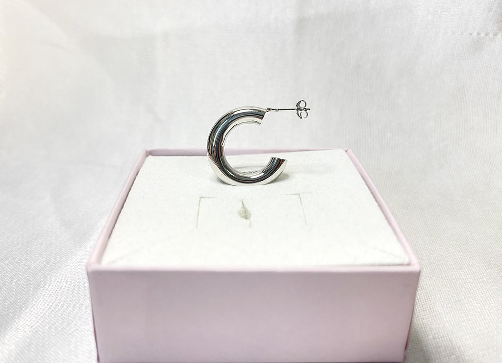 BIG HOOPS ARGENTO