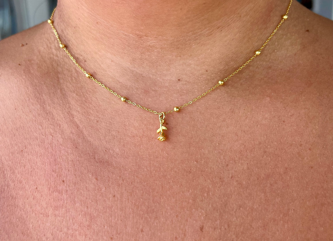 COLLANA RINASCITA PLACCATO ORO