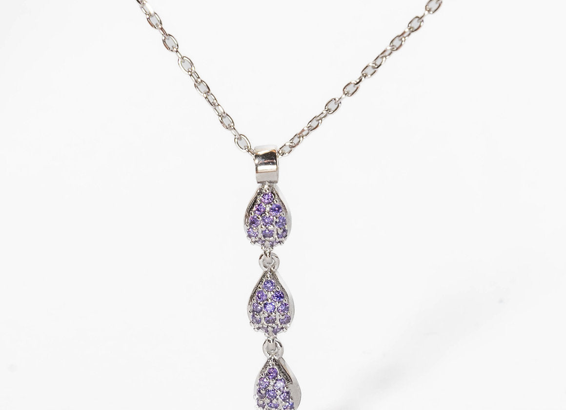 COLLANA OTTAVIA LILLA