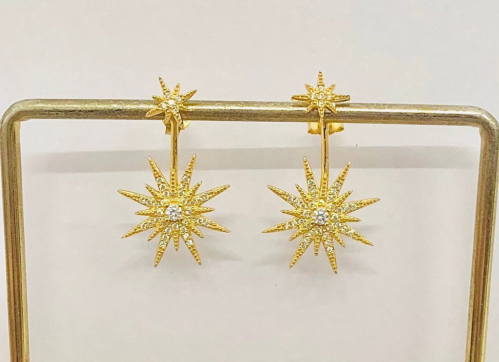 ORECCHINI SUPERNOVA PLACCATO ORO