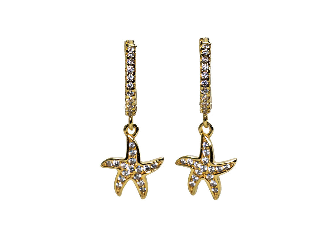 HOOPS STELLA MARINA PLACCATO ORO