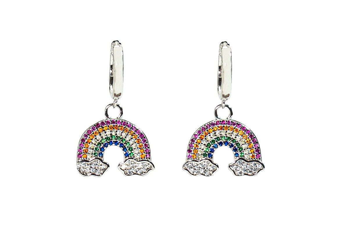 HOOPS RAINBOW ARGENTO