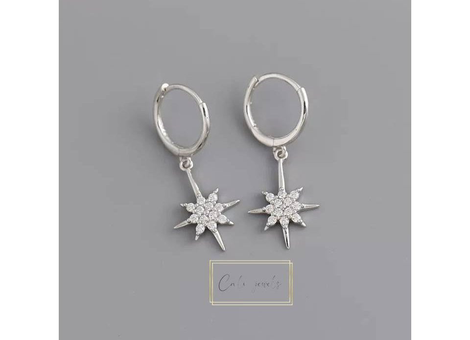 HOOPS LISCIO STELLA DEL NORD ARGENTO