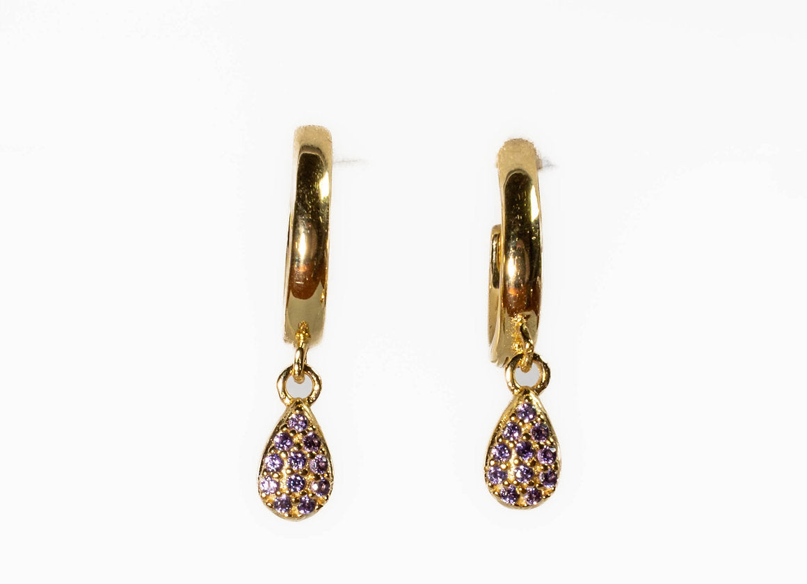 HOOPS OTTAVIA LILLA , ORO