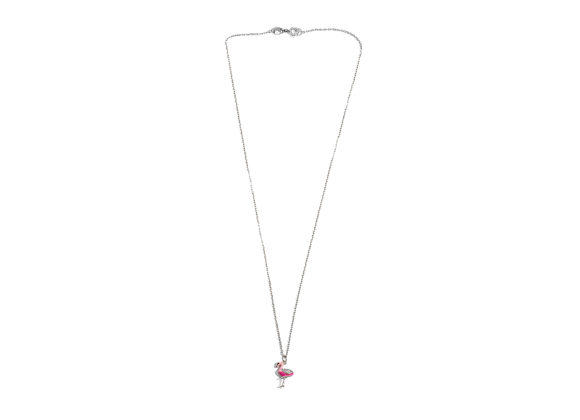 COLLANA FENICOTTERO ARGENTO