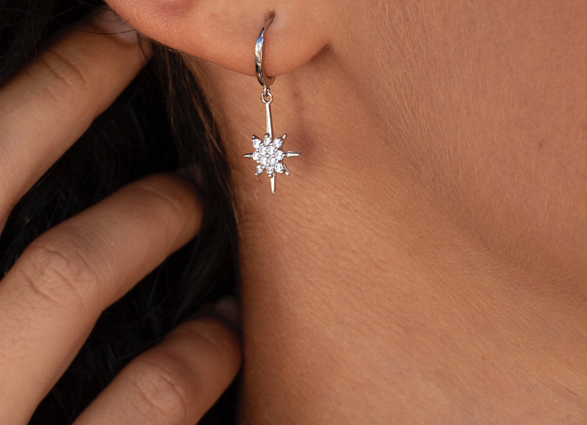 HOOPS LISCIO STELLA DEL NORD ARGENTO
